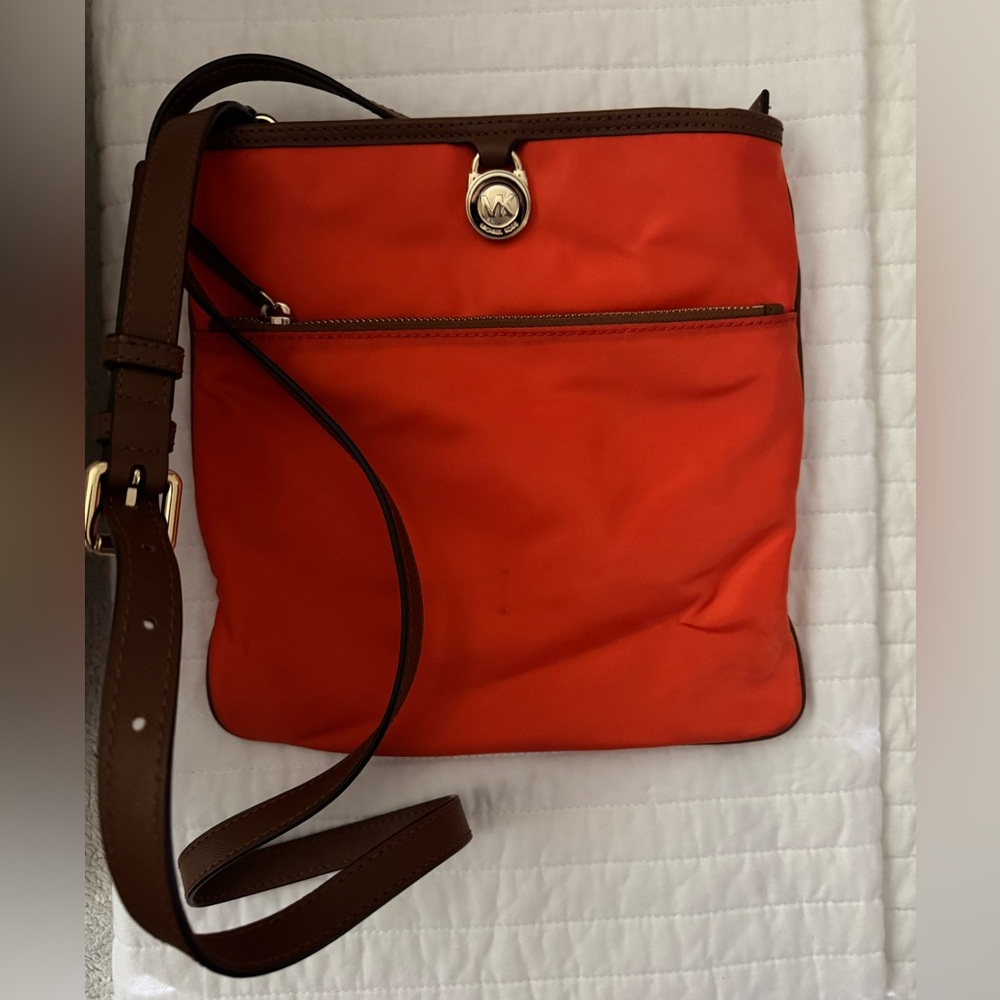 Orange Crossbody Bag